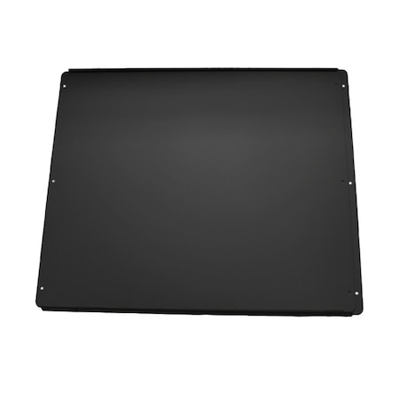 Lockey Usa 24in Panic/Exit Device Shield, Gate Emergency Exit, PS12, Black PS24B